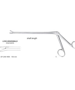Love-Gruenwald Laminectomy Punches Downwards, Shaft Length 150Mm,  Working Point 3X10Mm (SS-248-1856)
