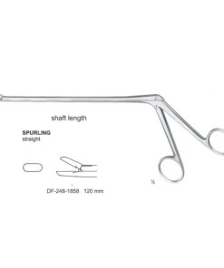 Spurling Laminectomy Punches Straight, Shaft Length 120Mm,  Working Point 4X10Mm (SS-248-1858)