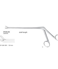 Spurling Laminectomy Punches Upwards, Shaft Length 120Mm,  Working Point 4X10Mm (SS-248-1861)