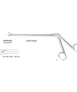 Spurling Laminectomy Punches Downwards, Shaft Length 150Mm,  Working Point 4X10Mm (SS-248-1865)