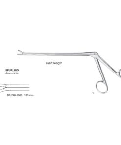 Spurling Laminectomy Punches Downwards, Shaft Length 180Mm,  Working Point 4X10Mm (SS-248-1866)