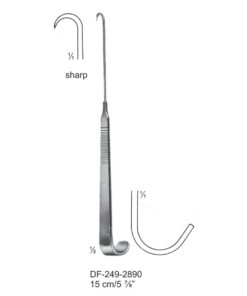 Trachea Retractors 15Cm , Sharp (SS-249-2890)