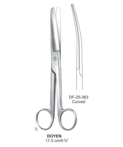 Doyen Operating Scissor, Cvd, 17.5Cm  (SS-25-363)