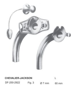 Chevalier-Jackson Tracheal Tube Fig.3 / 7Mm , 60Mm (SS-250-2922)