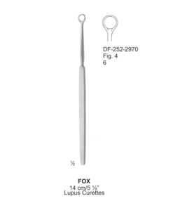 Fox Lupus Curette Ø6Mm, Fig.4, 14Cm  (SS-252-2970)