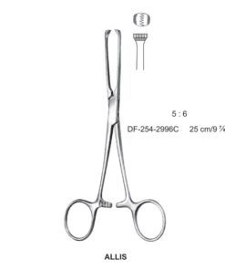 Allis Intestinal Tissue Forceps 5X6 Teeth 25Cm  (SS-254-2996C)