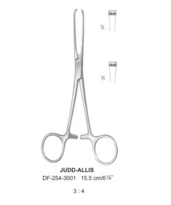 Judd-Allis  Tissue Forceps 3X4Teeth 15.5Cm  (SS-254-3001)
