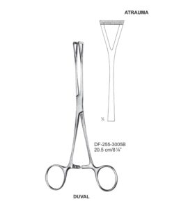 Duval Atrauma   Forcep 20.5Cm, Narrow (SS-255-3005B)