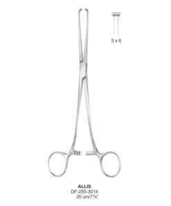 Allis Intestinal Tissue Forceps, 20Cm , 5X6 Teeth (SS-255-3014)