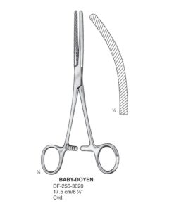 Baby-Doyen Forceps, 17.5Cm Cvd  (SS-256-3020)