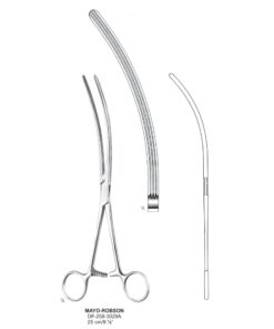Mayo-Robson Atrauma Intestinal Forceps 25Cm, Curved (SS-258-3029A)