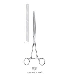 Doyen Intestinal Clamps 21Cm, Straight (SS-258-3035)
