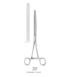Doyen Intestinal Clamps 23Cm, Straight (SS-258-3036)