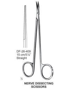 Nerve Dissecting Scissors, Str. 15Cm  (SS-26-409)
