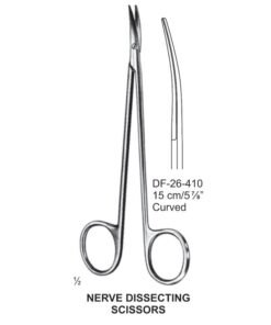 Nerve Dissecting Scissors, Cvd. 15Cm  (SS-26-410)