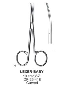 Lexer-Baby Dissecting Scissor, Cvd, 10Cm (SS-26-418)