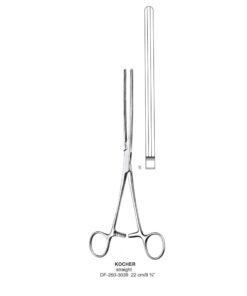 Kocher Intestinal Clamp Forceps, Str. 22Cm , Elastic (SS-260-3039)