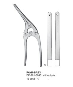 Payr-Baby Intestinal And Stomach Clamps 15Cm, Without Pin (SS-261-3045)