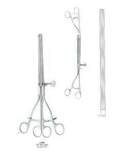 Lane Stomach Twin Clamp, 30Cm , Straight (SS-262-3053)