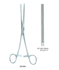 Doyen Atrauma Intestinal And Stomach Clamps 18Cm, Straight (SS-262-3054H)