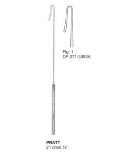 Pratt Cystic Hooks 21Cm, Fig.1 (SS-271-3093A)
