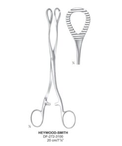 HEYWOOD-SMITH UTERINE POLYPUS FORCEPS WITH SCREW 25cm  (SS-272-3100)
