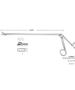 Yeoman Rectal Biopsy Punch Forceps, 28Cm  (SS-272-3105)