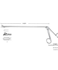 Yeoman Rectal Biopsy Punch Forceps, 35Cm  (SS-272-3106)