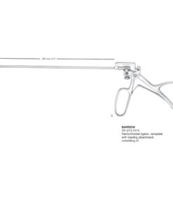 Barron Hemorrhoidal Ligature Forceps , Complete, 235Mm (SS-273-3115)