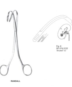 Randall Kidney Stone Forceps Fig.6, 19Cm  (SS-274-3122)