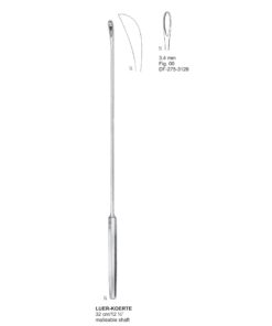Luer-Koerte Gall Stone Scoops, Fig. 00, 32Cm , 3.4Mm (SS-275-3128)