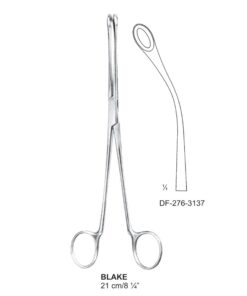 Blake Gall Stone Forceps, 21Cm, Curved (SS-276-3137)