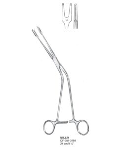 Millin Ligature Carrying Forceps, 24Cm  (SS-281-3184)