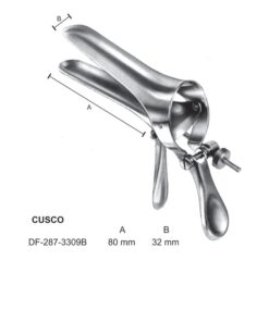 Cusco Vaginal Speculum 80X32Mm  (SS-287-3309B)