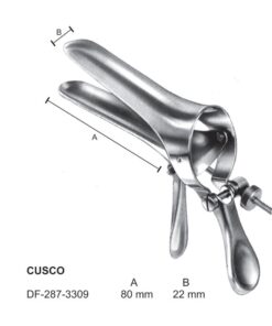 Cusco Vaginal Speculum 80X22Mm  (SS-287-3309)