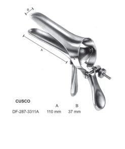 Cusco Vaginal Speculum 110 X 37Mm (SS-287-3311A)