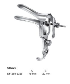 Grave Vaginal Speculum Fig.1, 75X20Mm  (SS-288-3325)