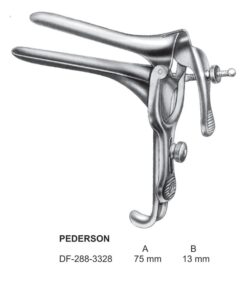 Pederson Vaginal Speculum Fig.1, 75X13Mm  (SS-288-3328)