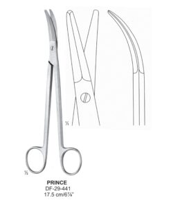 Prince Tonsil Scissors, 17.5Cm  (SS-29-441)