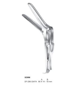 Semm Vaginal Speculum 90X14-18Mm  (SS-290-3347A)