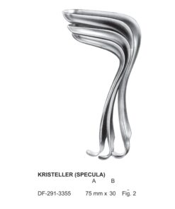 Kristeller Vaginal Specula Fig.2, 75X30Mm  (SS-291-3355)
