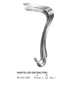Kristeller Vaginal Retractors, Fig.1 , 75 X 23 Mm  (SS-291-3357)