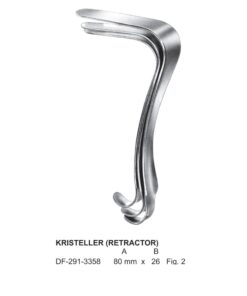 Kristeller Vaginal Retractors, Fig.2  80 X 26Mm  (SS-291-3358)