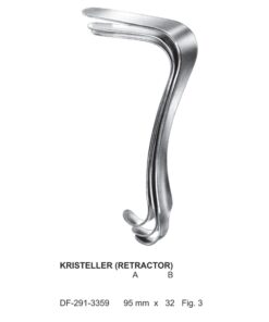 Kristeller Vaginal Retractors, Fig.3  95 X 32 Mm  (SS-291-3359)