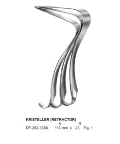Kristeller Retractors, Fig.1 115 X 23Mm (SS-292-3366)