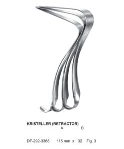 Kristeller Retractors, Fig.3  115 X 32 Mm  (SS-292-3368)