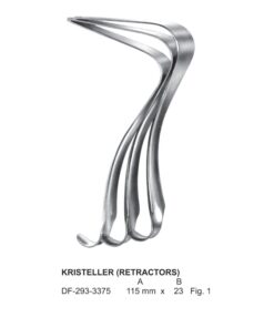 Kristeller Retractors, Fig.1 , 115 X 23Mm (SS-293-3375)