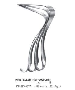 Kristeller Retractors, Fig.3 , 115 X 32Mm (SS-293-3377)
