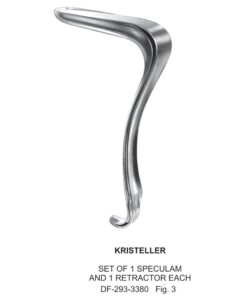 Kristeller Specula Retractors Set Fig 3  (SS-293-3380)