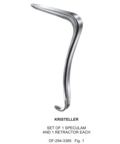 Kristeller Specula Retractors Set Fig 1 (SS-294-3385)